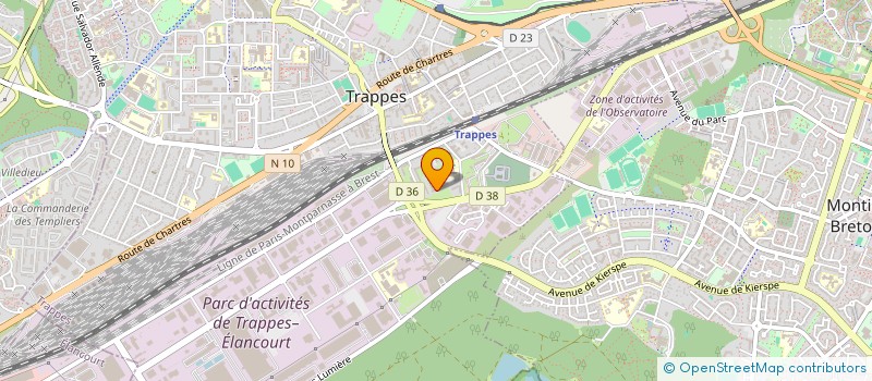 localisation de l'entreprise MONSIEUR FILIP ROUILLON  TRAPPES