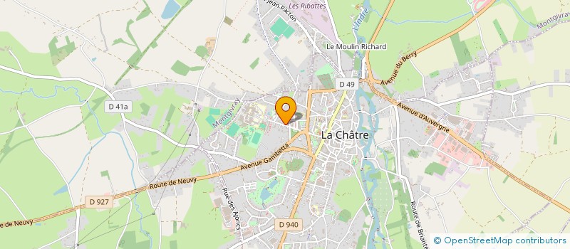 localisation de l'entreprise MONSIEUR FILIP-SORIN TOMESCU à LA CHATRE