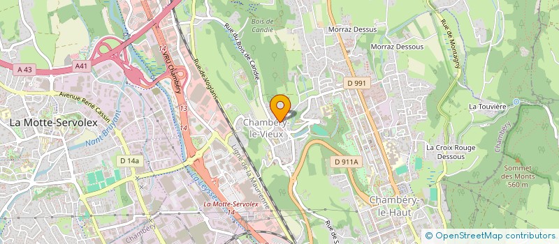 localisation de l'entreprise MONSIEUR FILIP VALLOIS  CHAMBERY