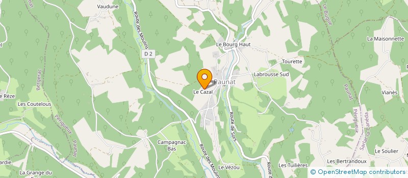 localisation de l'entreprise MONSIEUR FILIP VAN BLADEL  PAUNAT