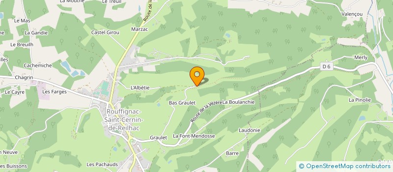 localisation de l'entreprise MONSIEUR FILIP VERCRUYSSE  ROUFFIGNAC-SAINT-CERNIN-DE-REILHAC