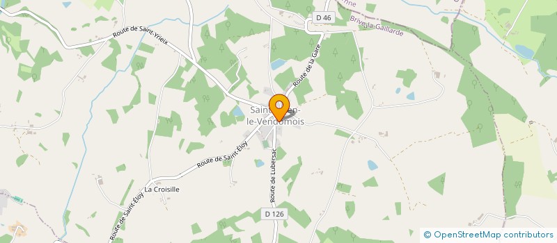 localisation de l'entreprise MONSIEUR FILIPE AFONSO DOMINGUES  LUBERSAC