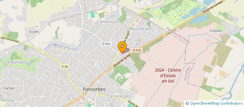 localisation de l'entreprise MONSIEUR FILIPE AMADOR DA SILVA à FONSORBES