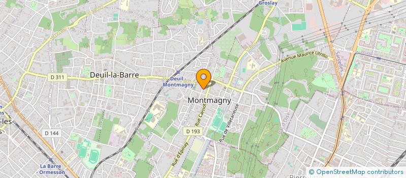 localisation de l'entreprise MONSIEUR FILIPE ANJO  MONTMAGNY