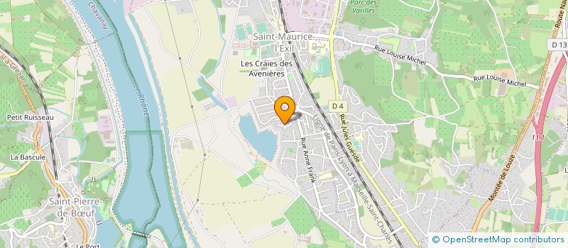 localisation de l'entreprise MONSIEUR FILIPE AUGUSTO  SAINT-MAURICE-L'EXIL