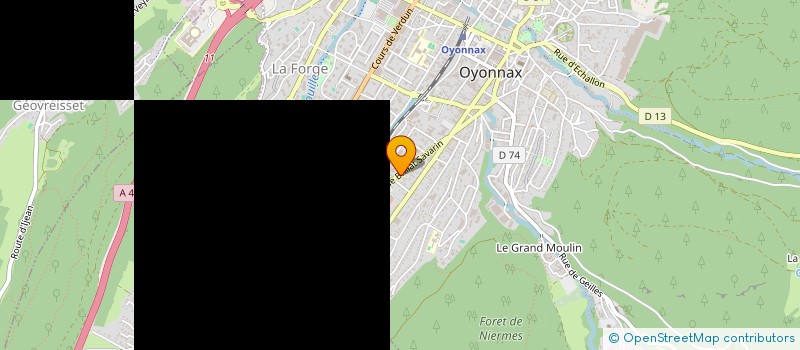 localisation de l'entreprise MONSIEUR FILIPE BONIFACIO DOS SANTOS à OYONNAX