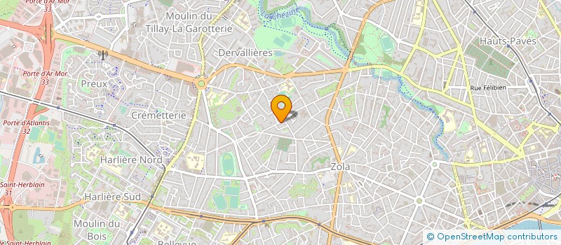 localisation de l'entreprise MONSIEUR FILIPE CORREIA à NANTES