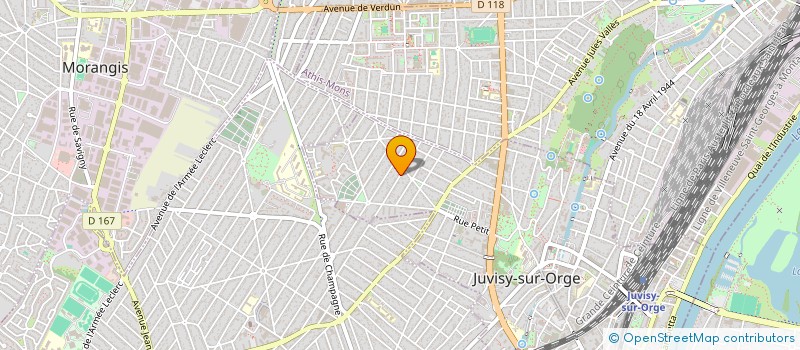 localisation de l'entreprise MONSIEUR FILIPE COTOVIO à JUVISY-SUR-ORGE