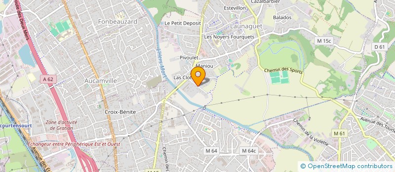 localisation de l'entreprise MONSIEUR FILIPE CRISTIANO MARQUES RODRIGUES  LAUNAGUET