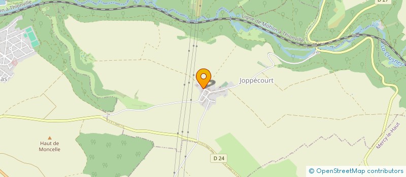 localisation de l'entreprise MONSIEUR FILIPE DA CONCEICAO GOMES  JOPPECOURT