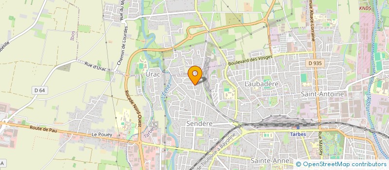 localisation de l'entreprise MONSIEUR FILIPE DA FONSECA VIEIRA RUI  TARBES