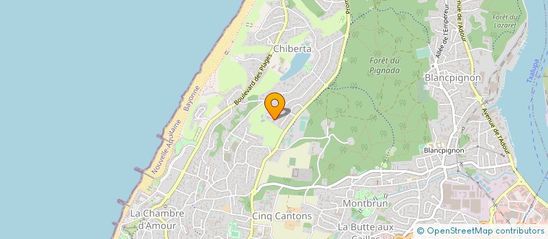 localisation de l'entreprise MONSIEUR FILIPE DA SILVA GONCALVES  ANGLET