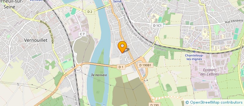 localisation de l'entreprise MONSIEUR FILIPE DA SILVA SANTOS  TRIEL-SUR-SEINE