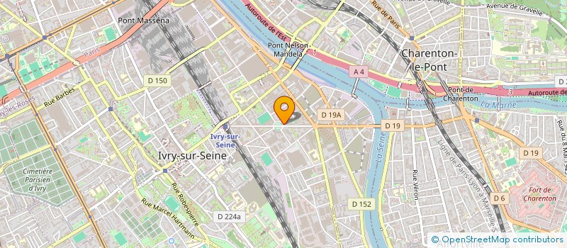 localisation de l'entreprise MONSIEUR FILIPE DE AFONSECA à IVRY-SUR-SEINE