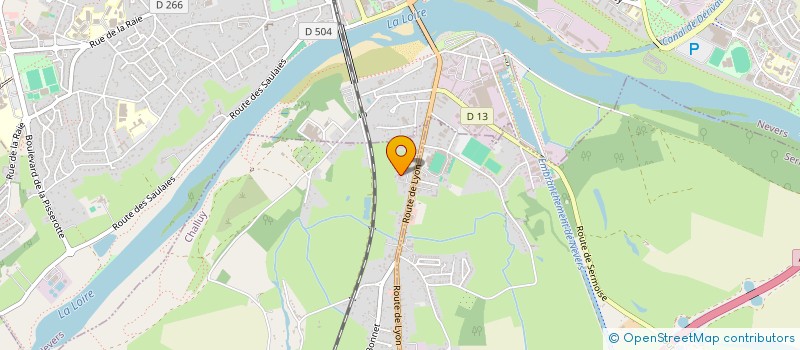 localisation de l'entreprise MONSIEUR FILIPE DE ALMEIDA VEIGA  CHALLUY