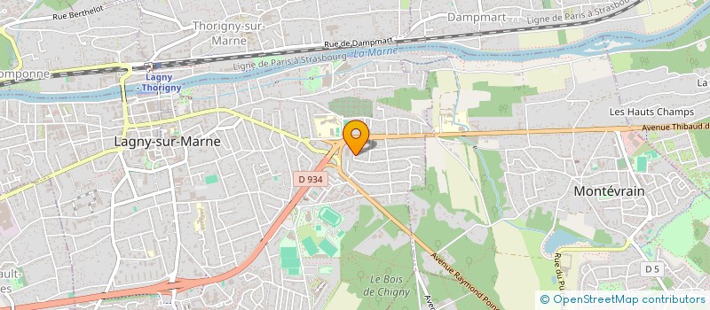 localisation de l'entreprise MONSIEUR FILIPE DE SOUSA BATISTA à LAGNY-SUR-MARNE