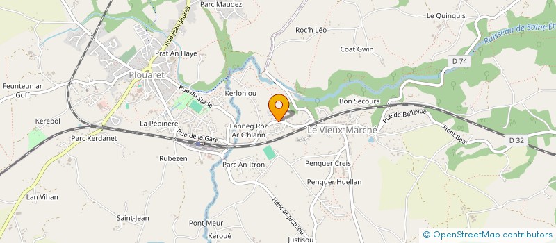 localisation de l'entreprise MONSIEUR FILIPE DIAS CARNEIRO  LE VIEUX-MARCHE