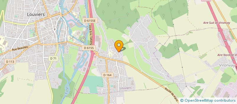 localisation de l'entreprise MONSIEUR FILIPE FERNANDES  LOUVIERS