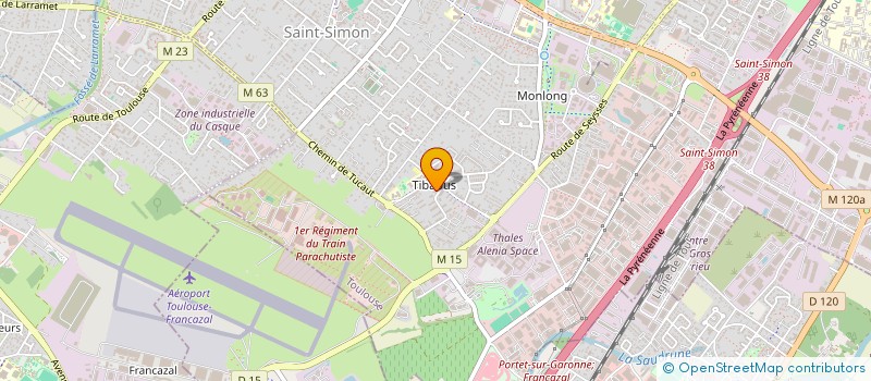 localisation de l'entreprise MONSIEUR FILIPE FREITAS CARVALHO  TOULOUSE