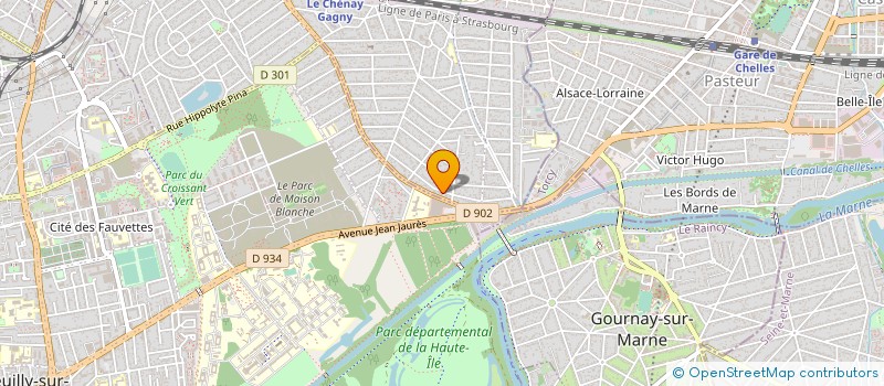 localisation de l'entreprise MONSIEUR FILIPE GAMEIRO à GAGNY