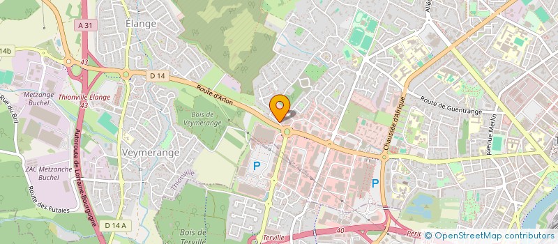 localisation de l'entreprise MONSIEUR FILIPE GONCALVES  THIONVILLE