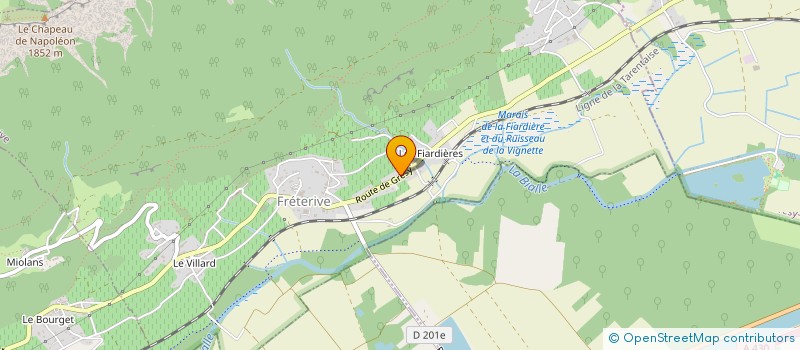 localisation de l'entreprise MONSIEUR FILIPE GONCALVES SILVA  FRETERIVE