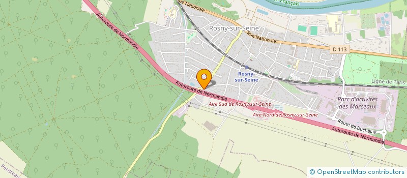 localisation de l'entreprise MONSIEUR FILIPE JOAQUIM DA PONTE  ROSNY-SUR-SEINE