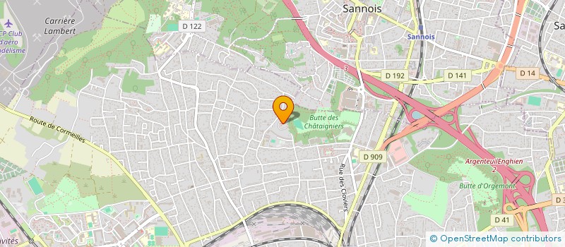 localisation de l'entreprise MONSIEUR FILIPE JOSE ALVES PEREIRA  ARGENTEUIL