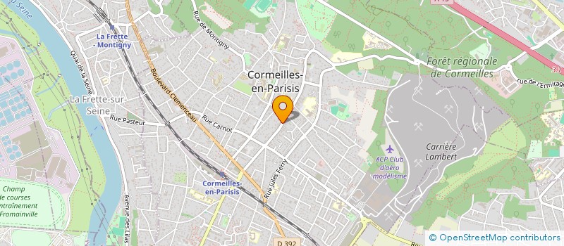 localisation de l'entreprise MONSIEUR FILIPE MALANHO LEITAO à CORMEILLES-EN-PARISIS