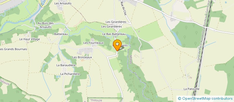 localisation de l'entreprise MONSIEUR FILIPE MARTINS AFONSO  ARTANNES-SUR-INDRE