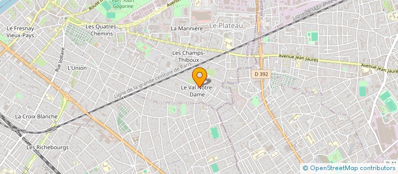 localisation de l'entreprise MONSIEUR FILIPE MARTINS GUIMARAES à SARTROUVILLE