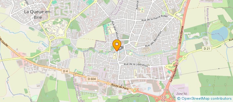 localisation de l'entreprise MONSIEUR FILIPE MATOS à PONTAULT-COMBAULT