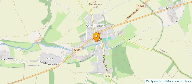 localisation de l'entreprise MONSIEUR FILIPE MOTA  SAINT-RIQUIER