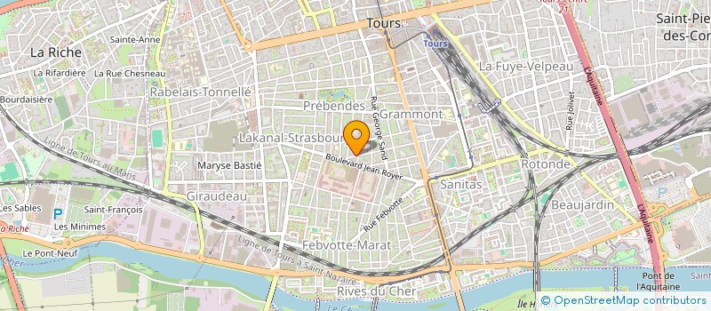 localisation de l'entreprise MONSIEUR FILIPE MOTA PEREIRA  SAINT-CYR-SUR-LOIRE