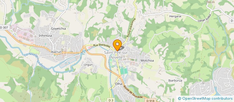 localisation de l'entreprise MONSIEUR FILIPE OTHEGUY  SAINT-PEE-SUR-NIVELLE
