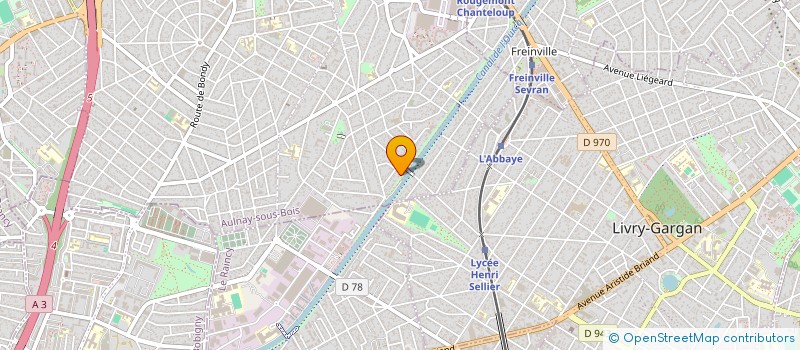 localisation de l'entreprise MONSIEUR FILIPE PENETRA DOS SANTOS LOPES à AULNAY-SOUS-BOIS