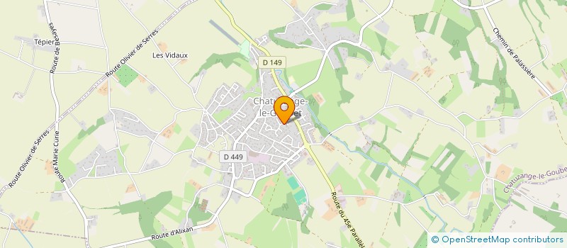 localisation de l'entreprise MONSIEUR FILIPE PEREIRA à CHATUZANGE-LE-GOUBET
