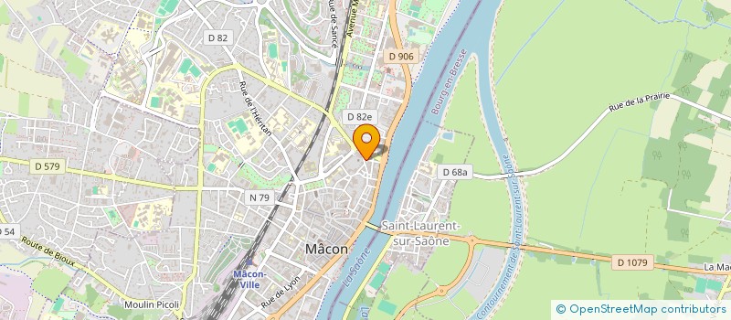 localisation de l'entreprise MONSIEUR FILIPE PINHEIRO à MACON