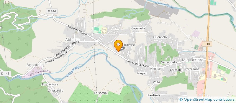 localisation de l'entreprise MONSIEUR FILIPE RIBEIRO DE ARAUJO à PRUNELLI-DI-FIUMORBO