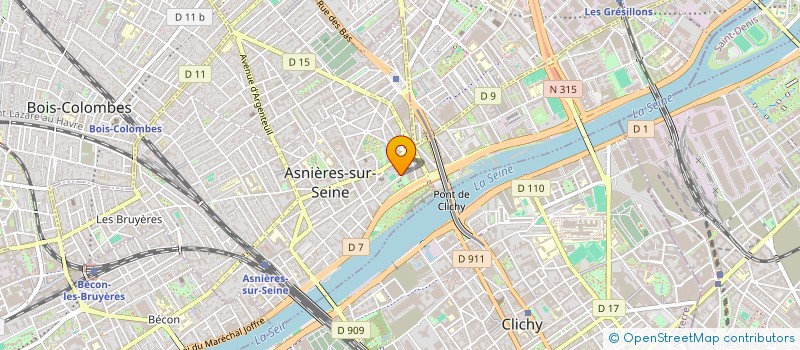 localisation de l'entreprise MONSIEUR FILIPE RODRIGUES  ASNIERES-SUR-SEINE