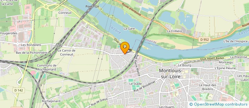 localisation de l'entreprise MONSIEUR FILIPE SENA  MONTLOUIS-SUR-LOIRE