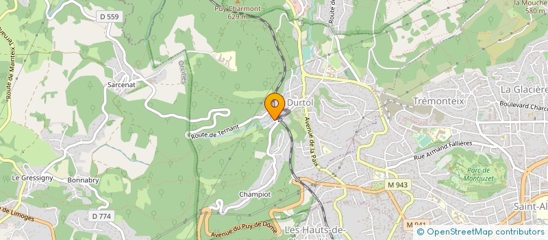 localisation de l'entreprise MONSIEUR FILIPE TAVARES  DURTOL