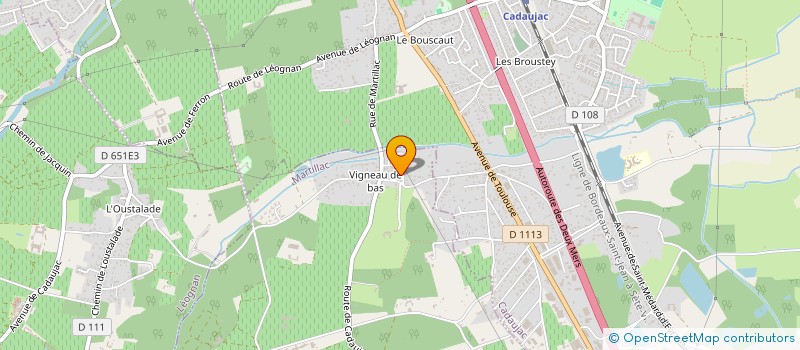 localisation de l'entreprise MONSIEUR FILIPE TEIXEIRA GALVAO  MARTILLAC