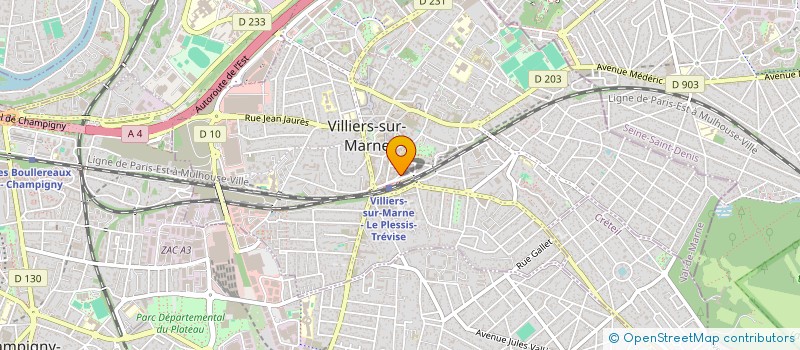 localisation de l'entreprise MONSIEUR FILIPE TIAGO DE OLIVEIRA RAMOS à VILLIERS-SUR-MARNE