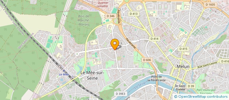 localisation de l'entreprise MONSIEUR FILIPE ZINHO à LE MEE-SUR-SEINE