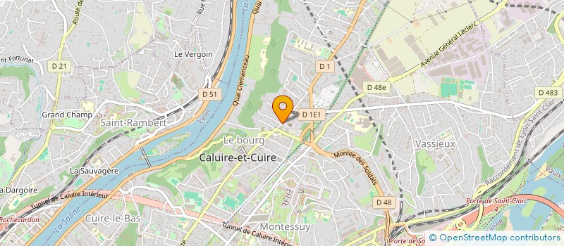 localisation de l'entreprise MONSIEUR FILIPPO BALSAMO à CALUIRE-ET-CUIRE