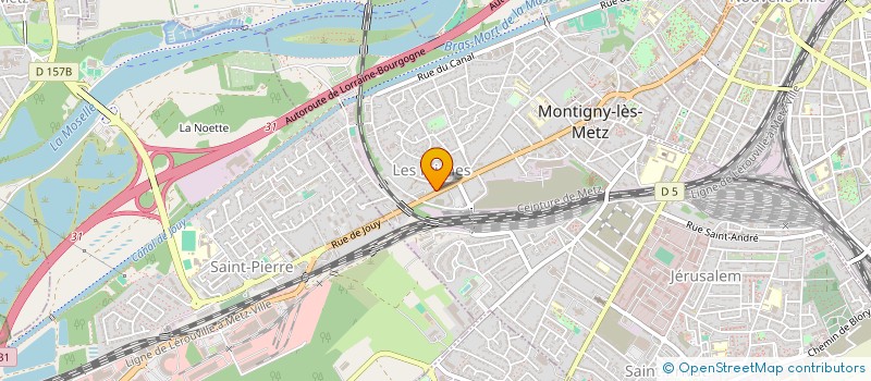 localisation de l'entreprise MONSIEUR FILIPPO CANDOLFO  MOULINS-LES-METZ