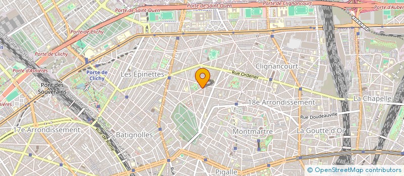 localisation de l'entreprise MONSIEUR FILIPPO CANTOIA  PARIS