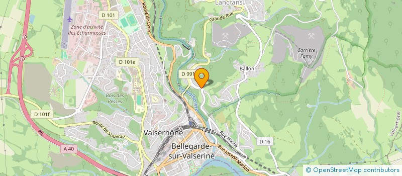 localisation de l'entreprise MONSIEUR FILIPPO CARETTI à VALSERHONE