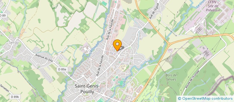 localisation de l'entreprise MONSIEUR FILIPPO COSTA à SAINT-GENIS-POUILLY